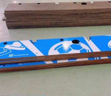 Furniture industry HDF board real wood board laser cutting