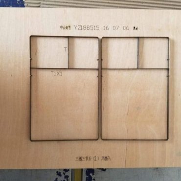 wood die samples
