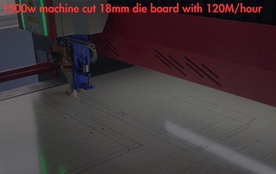 1500W wood die cutting machine
