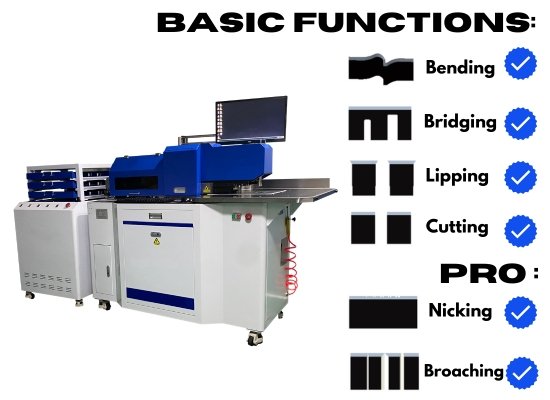 steel rule bender functions
