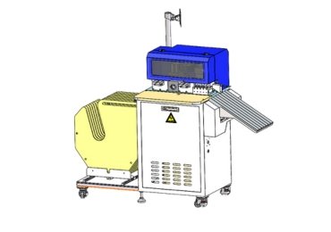 AL-10H horizontal type automatic crease cutting machine different rules in one machine