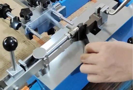 manual steel rule bender