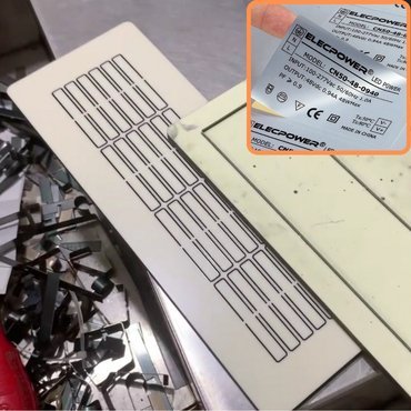 self-adhesive sticker label dies