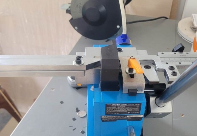 dual side lipping steel rule manual cutting tool