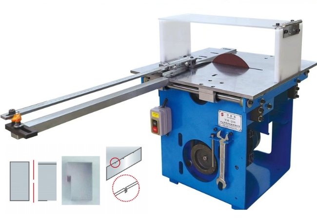 electric grinding machine for steel rule cutting and nicking