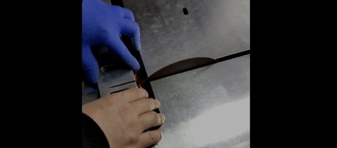 grinding machine to cut steel rule video page