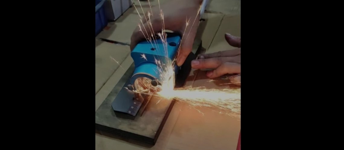 pneumatic nicking grinder video page