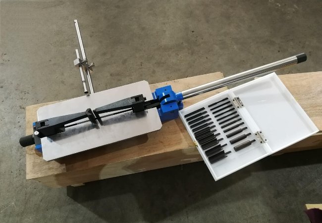 precise manual steel rule bender
