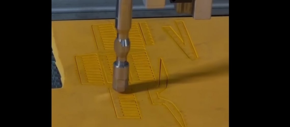 die rubber waterjet cutter video page