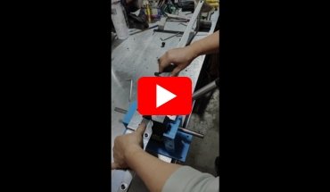Dual Lipping Steel Rule Manual Cutter