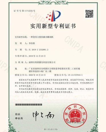 Letter of Patent