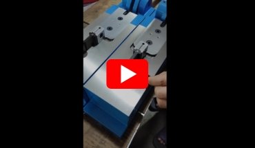 Manual Steel Rule Hitter with Male and Female Molds