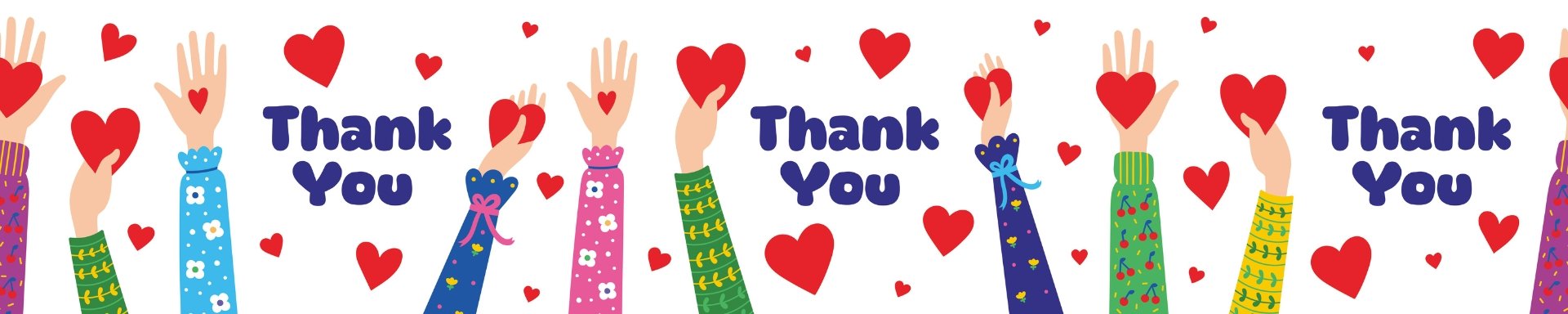 Thank you page banner