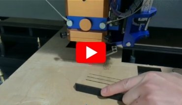 laser die cutting machine video page
