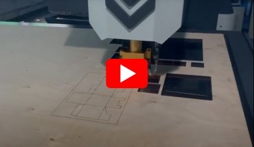 laser die cutting machine video page