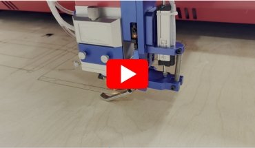 laser die cutting machine video page