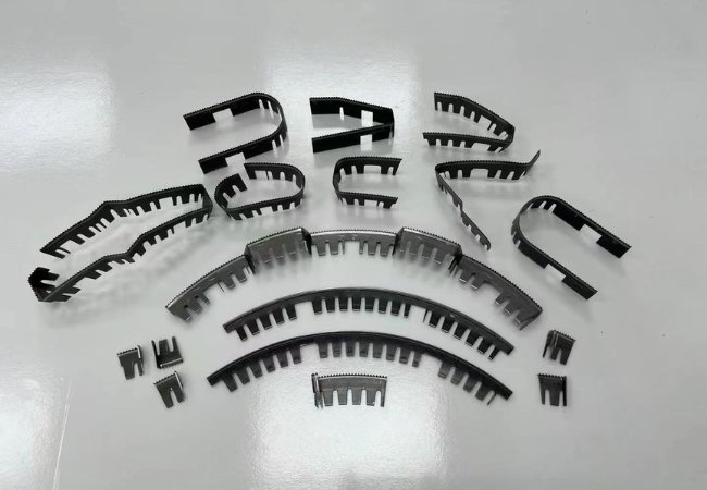 rotary steel rule bending samples